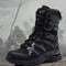 Botas Tácticas Altas con Amortiguación de Impacto y Suela Antideslizante