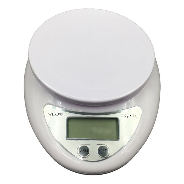 Báscula de Cocina Digital 5kg - Precisión 1 gramo