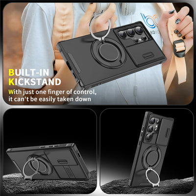 Funda Protectora con Soporte Giratorio y Ventana para Teléfono - Image 18