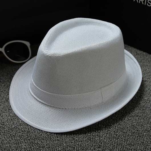 Sombrero Jazz de Color Liso - Estilo Clásico Versátil - Image 8