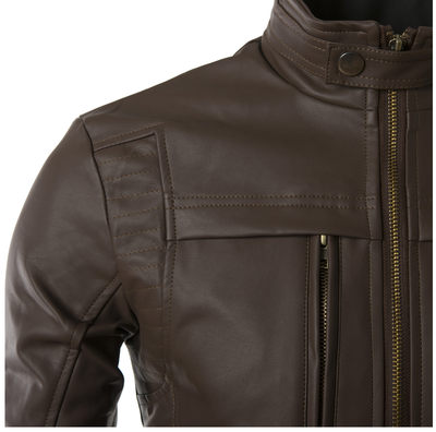 Chaqueta de Cuero PU para Hombre - Image 9