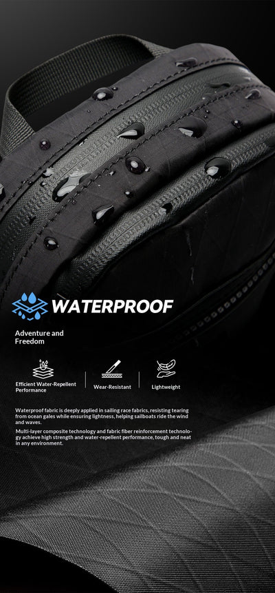 Bolsa de Hombro Impermeable de Gran Capacidad para Hombre - Image 8