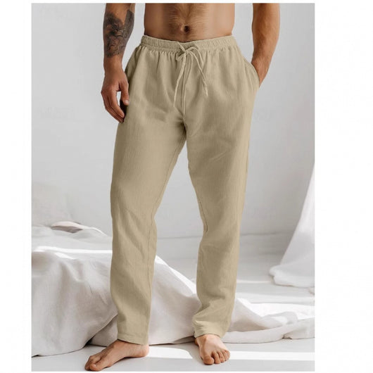 Pantalones Hombre Verano Cintura Elástica Transpirables - Image 4