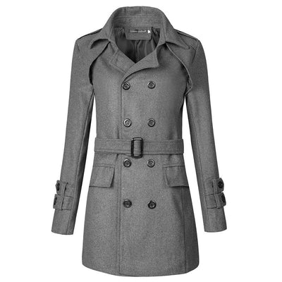Abrigo de Lana Ejecutivo para Otoño e Invierno