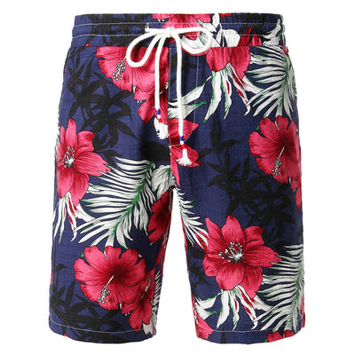 Shorts Casuales para Hombre con Estampado Floral 3D Digital - Image 8