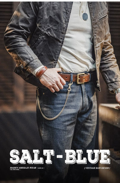 Jeans Rectos Workwear Retro para Hombre - Image 10