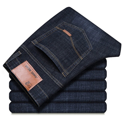 Jeans Rectos Casuales con Stretch para Trabajo - Comodidad Total - Image 9