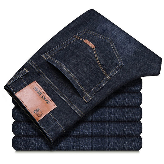 Jeans Rectos Casuales con Stretch para Trabajo - Comodidad Total - Image 9