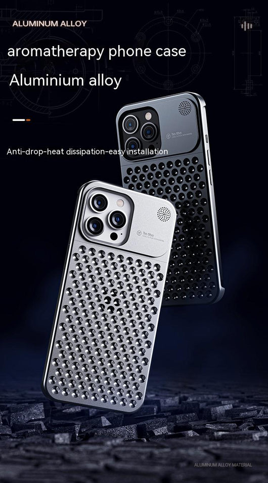 Funda de Aluminio para iPhone 14 13 Pro Max Plus con Disipación de Calor y Protección Total - Image 27