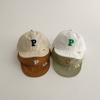 Gorra Infantil con Protección Solar - Diseño Alfabeto - Image 26
