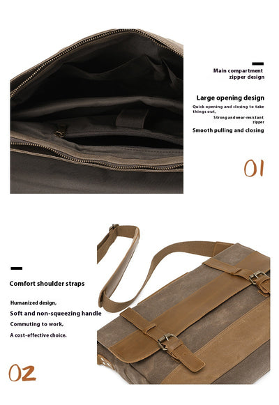 Bolsa Bandolera Retro Estilo Cartero para Niños - Image 12