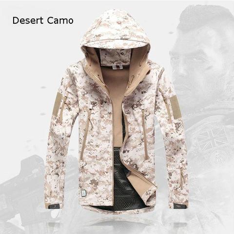 Chaqueta Táctica Shark Skin Softshell V 4.0 - Impermeable Militar con Capucha - Image 7