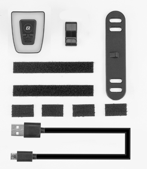 Equipo de Ciclismo con Luz LED Recargable por USB e Impermeable - Image 5