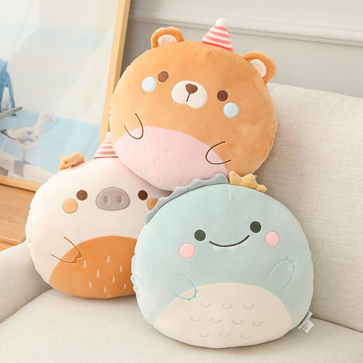 Almohada Térmica Infantil 35cm - Dinosaurio, Cerdo, Oso y Pingüino - Image 3