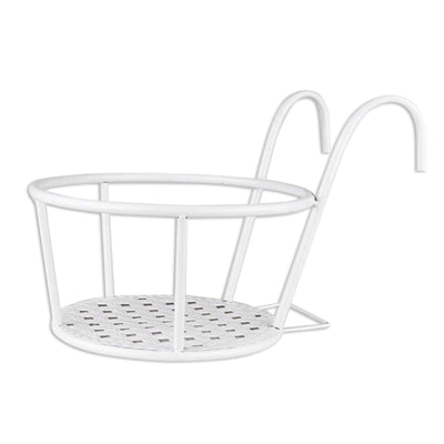 Soporte Metálico Chrome Negro para Macetas - Decoración de Exterior