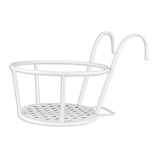 Soporte Metálico Chrome Negro para Macetas - Decoración de Exterior