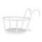 Soporte Metálico Chrome Negro para Macetas - Decoración de Exterior
