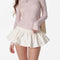 Falda Talle Alto con Volumen Bubble Efecto 3D