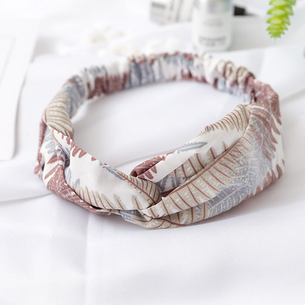 Diadema Elástica Estampada con Banda Cruzada - Image 17