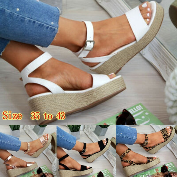 Sandalias Plataforma para Mujer - Comodidad de Verano