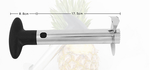 Pelador y Cortador de Piña en Acero Inoxidable - Herramienta de Cocina Multifuncional - Image 3