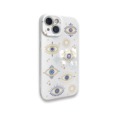 Funda Retro 2 en 1 con Patrón de Ojos - Protección Avanzada - Image 9