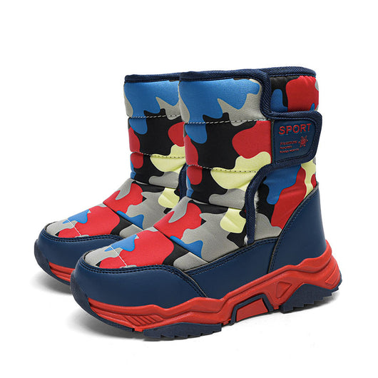 Zapatillas Altas de Camuflaje Unisex para Niños - Image 12