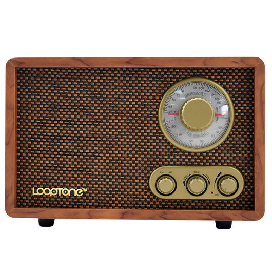 Radio Bluetooth Retro de Madera con Diseño Vintage - Image 6