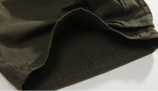 Shorts de Trabajo Europeos Estilo Casual Bolsillos Múltiples Algodón - Image 7