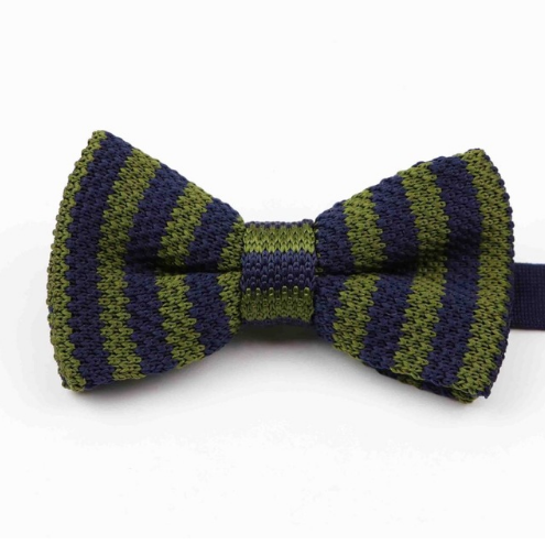 Corbata Mariposa Tejida Ajustable Doble Capa - Diseño Moderno Unisex - Image 33