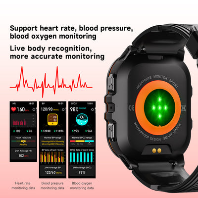 Reloj Inteligente Deportivo C26 Resistente al Agua con Bluetooth y Monitor de Oxígeno - Image 8
