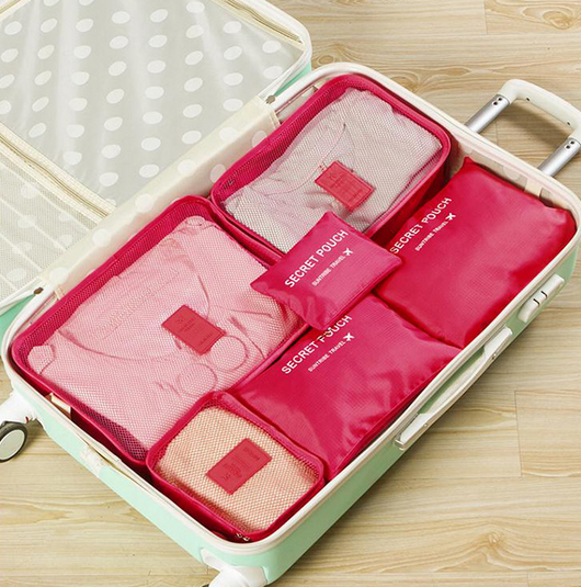 Organizador de Viaje en Nylon Impermeable - Cubos de Empaque Durables - Image 29