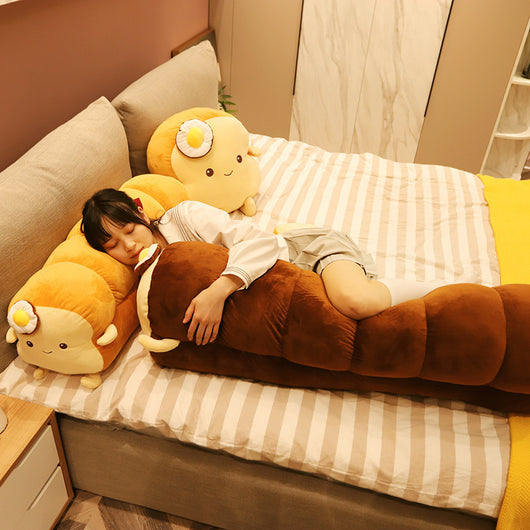 Almohada Peluche Pan Tostado - Cojín Gigante Suave para Dormir - Image 4