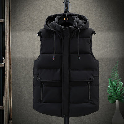 Chaleco Acolchado con Capucha para Hombre - Image 6