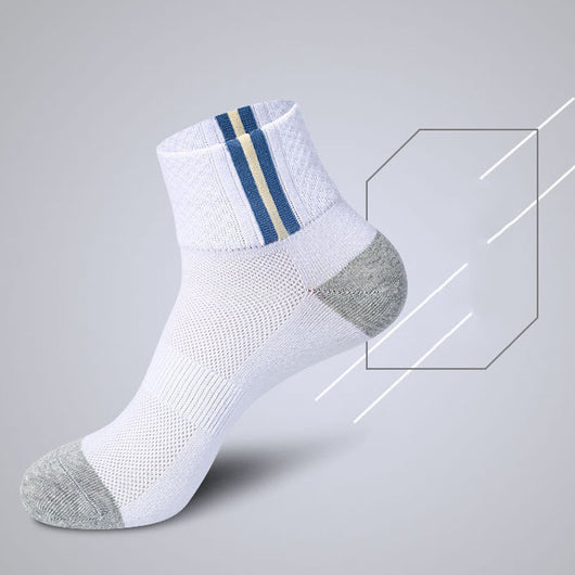 Calcetines de Malla Transpirables para Hombre - Algodón Antiolor Verano - Image 2
