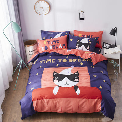 Ropa de Cama Infantil de Algodón con Diseños Animados - Image 3