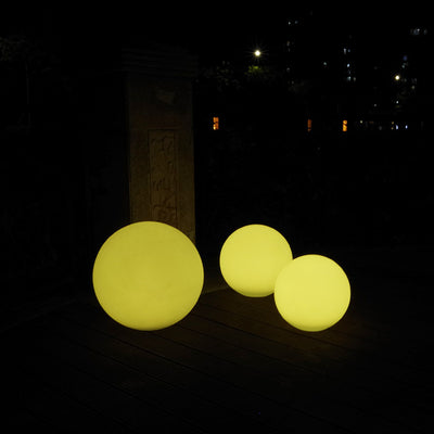 Esfera LED Multicolor Impermeable para Exterior