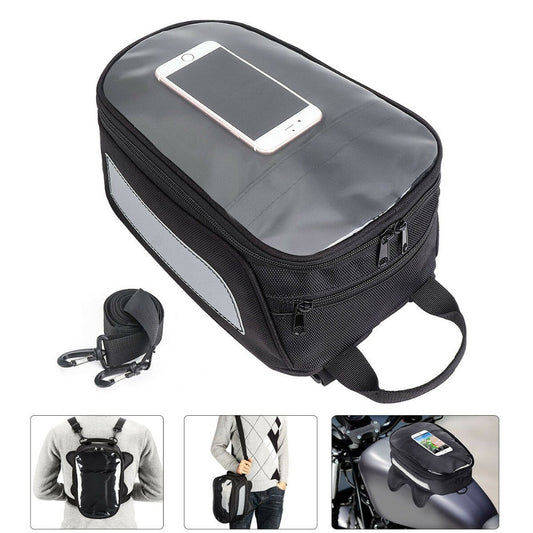 Bolsa Magnética Impermeable para Tanque de Combustible de Motocicleta