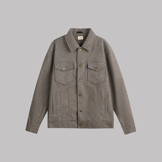 Saco Cuadros Hombre Solapas Slim