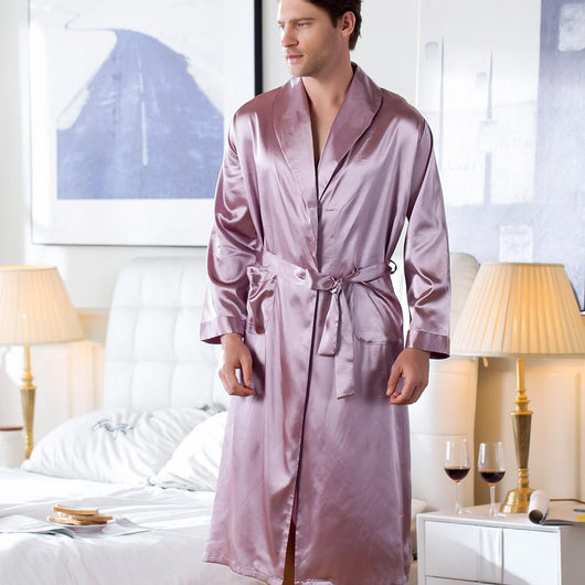 Pijama Largo para Hombre Otoño Invierno - Bata de Dormir Premium - Image 8