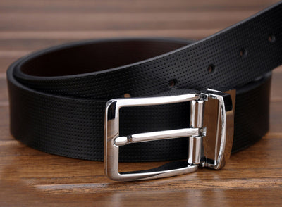 Cinturón Retro para Hombre con Hebilla Giratoria Ajustable - Image 5