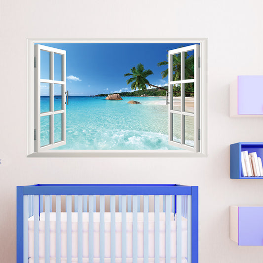 Vinilo Decorativo Vista al Mar para Ventanas - Image 2