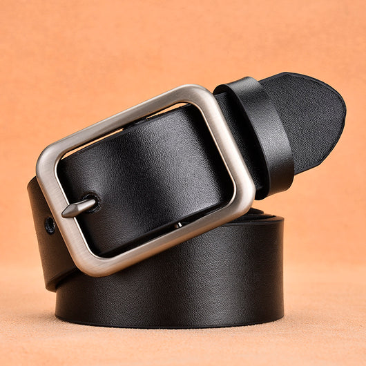 Cinturón de Cuero para Hombre con Hebilla de Pasador - Image 26