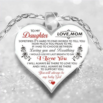 Collar Corazón de Durazno - Dije de Amor para Cadena de Suéter - Image 23