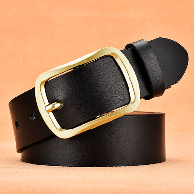 Cinturón de Cuero para Hombre con Hebilla de Pasador - Image 23
