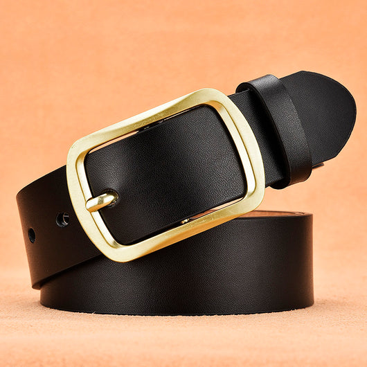 Cinturón de Cuero para Hombre con Hebilla de Pasador - Image 23