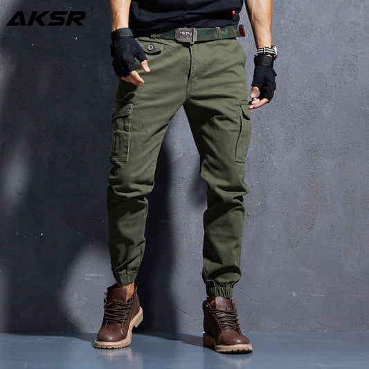 Pantalones Slim Fit de Color Sólido para Hombre