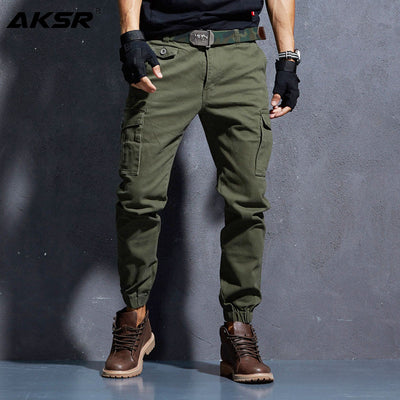 Pantalones Slim Fit de Color Sólido para Hombre
