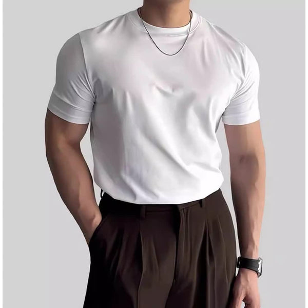 Camiseta Deportiva Manga Corta para Hombre - Ajuste Ceñido - Image 6