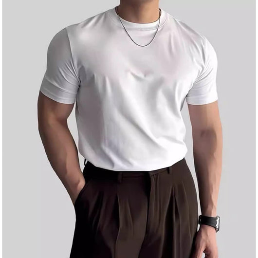 Camiseta Deportiva Manga Corta para Hombre - Ajuste Ceñido - Image 6